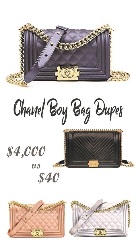 leather chanel boy dupes